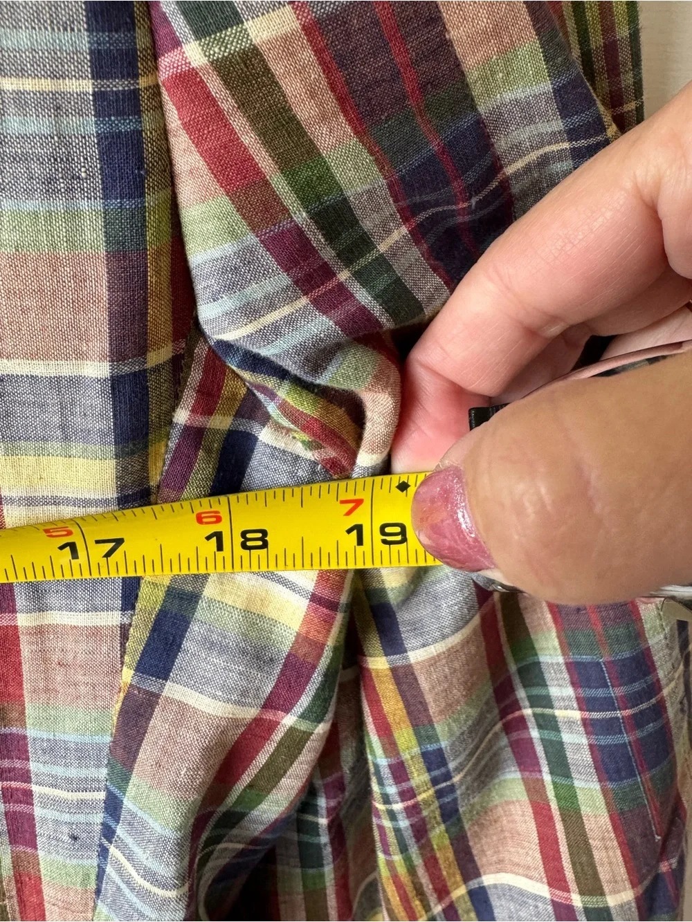 Vintage Austin Reed Multi-Color Plaid Sport Coat - Yellow, Blue, Red